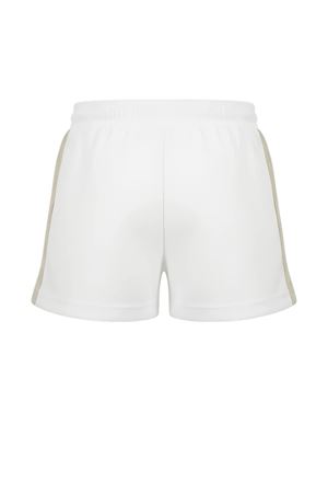 side-stripe logo-detail shorts PALM ANGELS KIDS | PGCL001S26FAB001002